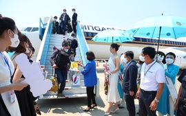 Đà Nẵng đón hai chuyến bay quốc tế đầu tiên trong tình hình mới