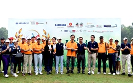 Giải golf từ thiện vì trẻ em thành công tốt đẹp