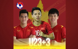 HLV Park Hang Seo chọn 3 cầu thủ quá tuổi cho U23 Việt Nam