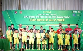 46 đội tham gia Giải Bóng đá Nhi đồng toàn quốc 2022 - Cúp Nestlé MILO