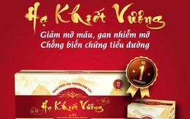 Thu hồi 5 sản phẩm thực phẩm không đảm bảo an toàn của Công ty TNHH sản xuất - Y dược phẩm Vĩnh Điển