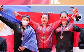 Cử tạ Việt Nam thiết lập ba kỷ lục SEA Games mới