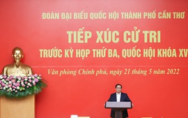 Thủ tướng Phạm Minh Chính tiếp xúc cử tri