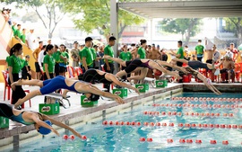 Nestlé MILO đồng hành cùng giải bơi và giải điền kinh học sinh phổ thông toàn quốc