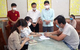 Huyện Kế Sách đang làm thủ tục để chi hỗ trợ người lao động