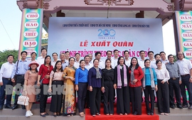 Bến Tre tổ chức lễ xuất quân hành trình theo bước chân danh nhân Nguyễn Đình Chiểu