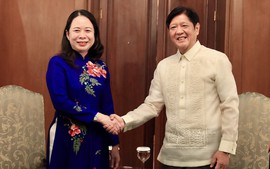 Phó Chủ tịch nước Võ Thị Ánh Xuân hội kiến Tổng thống Philippines