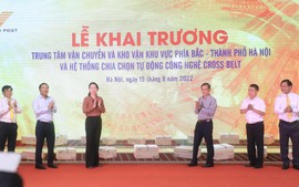 Khai trương hệ thống chia chọn hàng hóa dùng công nghệ Cross Belt công suất lớn nhất Việt Nam