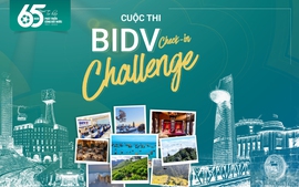 Khởi động Cuộc thi “BIDV check-in Challenge” từ 1/4/2022