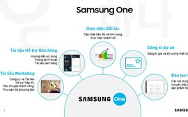 Ra mắt nền tảng Samsung One dành cho đối tác Doanh nghiệp tại Việt Nam