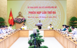 Thủ tướng Phạm Minh Chính chủ trì phiên họp Ủy ban Quốc gia về chuyển đổi số 