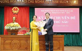 Nữ Trưởng Ban Tuyên giáo Tỉnh ủy Đắk Lắk được bầu làm Chủ tịch HĐND tỉnh 