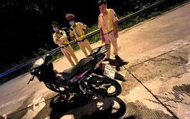 Ngăn chặn 20 xe mô tô đi thành đoàn trên cao tốc TPHCM-Long Thành-Dầu Giây