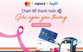 “Chạm để thanh toán”, gây quỹ hỗ trợ bệnh nhân ung thư