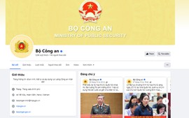 Bộ Công an chính thức cung cấp thông tin trên Facebook