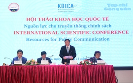 Hội thảo khoa học quốc tế 'Nguồn lực cho truyền thông chính sách'