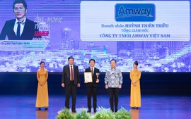 Amway Việt Nam lập cú đúp giải thưởng Thương hiệu Tiêu biểu châu Á - Thái Bình Dương 2023