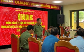 Học viện Chính trị CAND hưởng ứng Ngày Pháp luật Việt Nam năm 2023