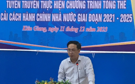 Kiên Giang: Hội nghị tuyên truyền thực hiện Chương trình tổng thể CCHC giai đoạn 2021 – 2025