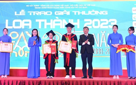 Trao Giải thưởng Loa Thành năm 2023 cho 58 đồ án tốt nghiệp xuất sắc