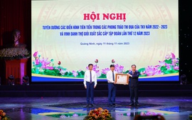 TKV tuyên dương điển hình tiên tiến trong phong trào thi đua và vinh danh thợ giỏi xuất sắc