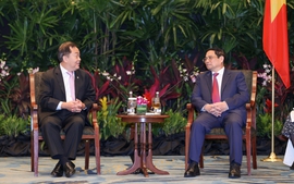 Thủ tướng tiếp lãnh đạo các tập đoàn lớn của Singapore