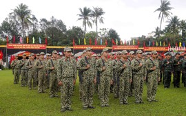 Quân khu 5 đồng loạt ra quân huấn luyện năm 2023