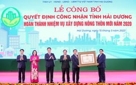 Tỉnh thứ 5 hoàn thành xây dựng nông thôn mới: Đẩy mạnh công nghiệp hóa, hiện đại hóa nông thôn