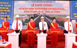 Bình Định: Thêm gần 1.500 tỷ đồng đầu tư xây dựng tuyến đường ven biển