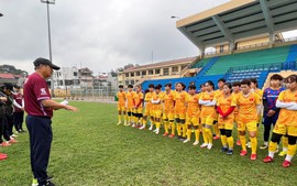Đội tuyển nữ Việt Nam bắt đầu hành trình một năm bận rộn