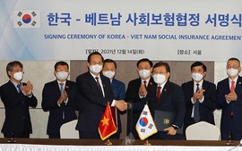 Phê duyệt Hiệp định giữa Việt Nam và Hàn Quốc về bảo hiểm xã hội