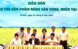 WinCommerce hợp tác phát triển chuỗi giá trị nông sản chất lượng cao với tỉnh Nghệ An