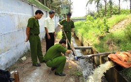 Kiểm định nước thải phục vụ công tác phòng ngừa, xử lý vi phạm về bảo vệ môi trường