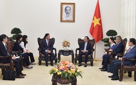 Phó Thủ tướng Trần Lưu Quang tiếp Đặc phái viên Bộ trưởng Ngoại giao Hàn Quốc