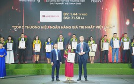 Agribank - Top 10 thương hiệu giá trị nhất Việt Nam năm 2023