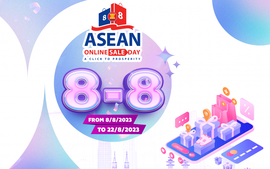 Ngày bán hàng trực tuyến ASEAN 2023 kéo dài 2 tuần