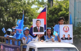 Đảng Nhân dân Campuchia giành được 120/125 ghế Quốc hội khóa mới