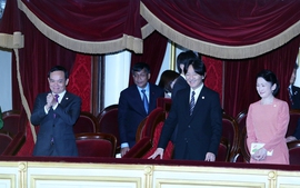 Hoàng Thái tử Akishino thưởng thức vở opera tái hiện mối lương duyên Việt-Nhật