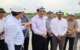 Đoàn công tác VPCP tiếp tục khảo sát, 'gỡ khó' cho tỉnh Thái Bình