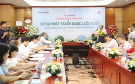 Công bố chương trình vinh danh Vì sự phát triển dược liệu Việt