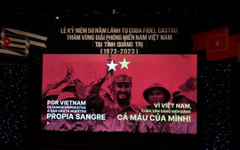 Kỷ niệm trọng thể 50 năm lãnh tụ Cuba Fidel Castro thăm vùng giải phóng miền Nam Việt Nam