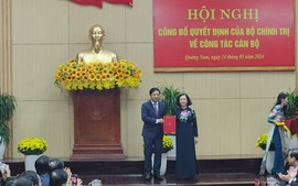 Phó Bí thư Thường trực Thành ủy Đà Nẵng giữ chức Bí thư Tỉnh ủy Quảng Nam