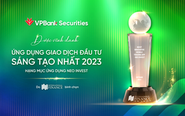 VPBankS đạt giải thưởng 'Ứng dụng giao dịch chứng khoán sáng tạo nhất 2023'