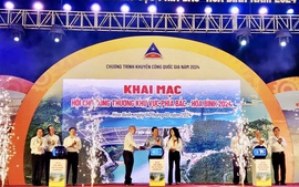 Khai mạc Hội chợ Công Thương khu vực phía Bắc- Hòa Bình 2024