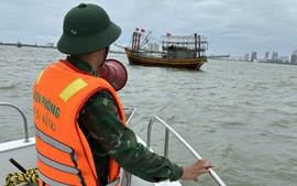 Phòng chống bão Trà Mi: Cấm biển, sẵn sàng phương án sơ tán người dân