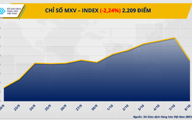 Thị trường năng lượng ‘rực đỏ’ kéo chỉ số MXV-Index quay đầu suy yếu