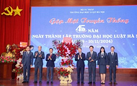 45 năm Đại học Luật Hà Nội: Tiếp tục khẳng định vị thế, vai trò và sứ mệnh trong kỷ nguyên mới