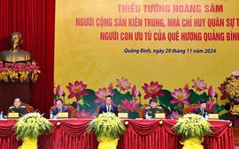 Thiếu tướng Hoàng Sâm - Người Cộng sản kiên trung, nhà chỉ huy quân sự tài năng