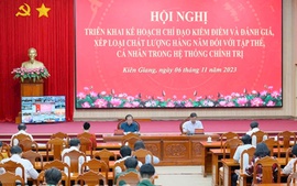 Kiên Giang chỉ đạo thực hiện kiểm điểm, đánh giá chất lượng tập thể, cá nhân năm 2024