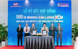 Kim Long Motor cung cấp 500 xe KimLong X9 cho Tập đoàn Bình Minh